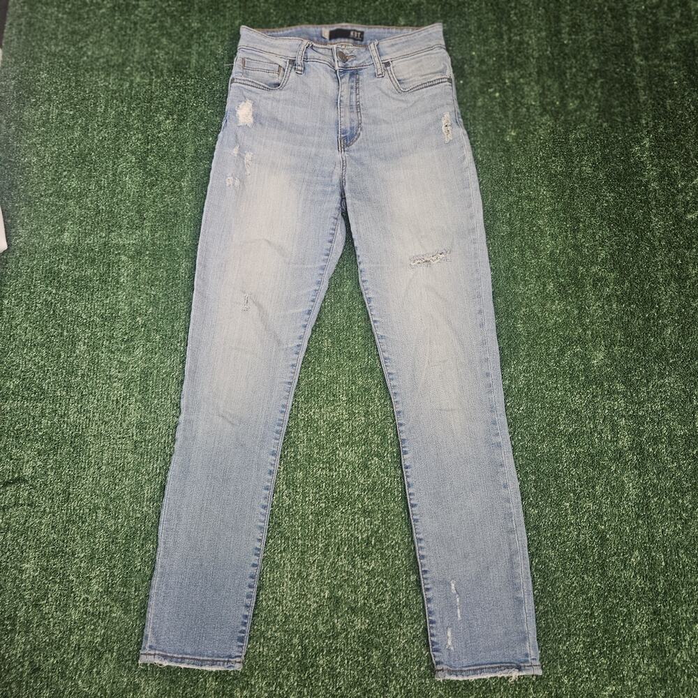 KUT from the Kloth Catherine Boyfriend Jeans Womens Size 0 Blue Denim